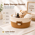 Little Smiles Baby Storage Basket