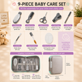 Little Smiles 9-Piece Baby Care & Grooming Kit