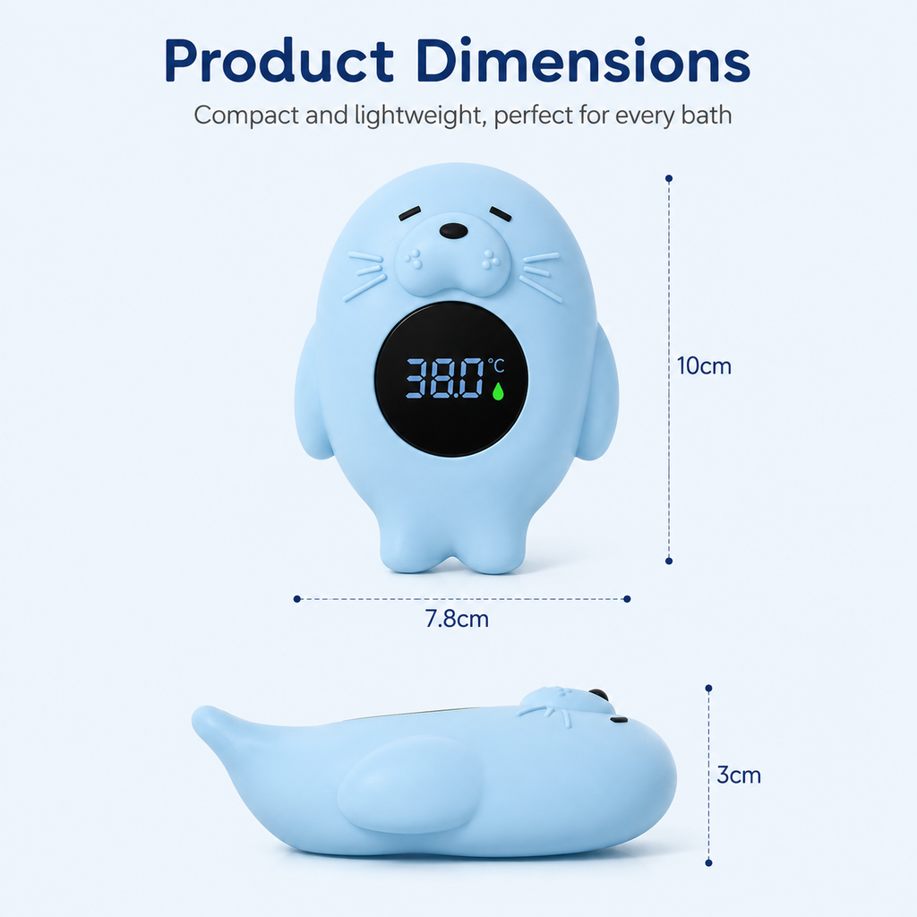 Little Smiles Floating Baby Bath Thermometer