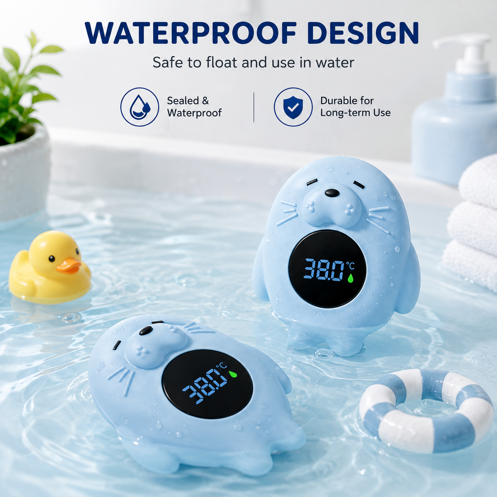 Little Smiles Floating Baby Bath Thermometer
