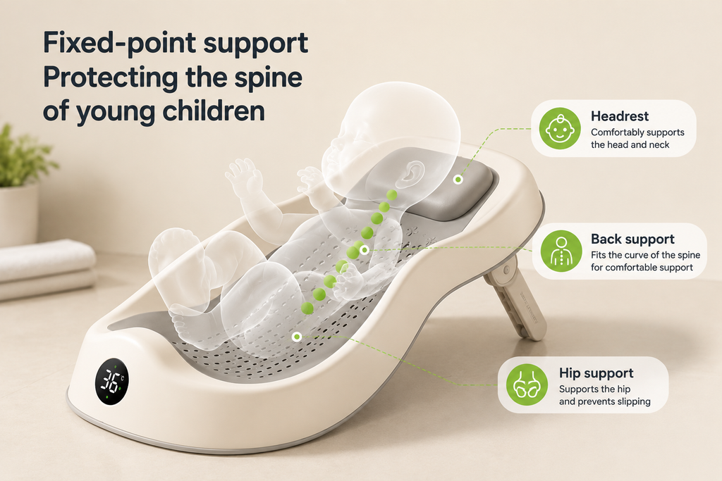 Little Smiles Smart Baby Bath Support