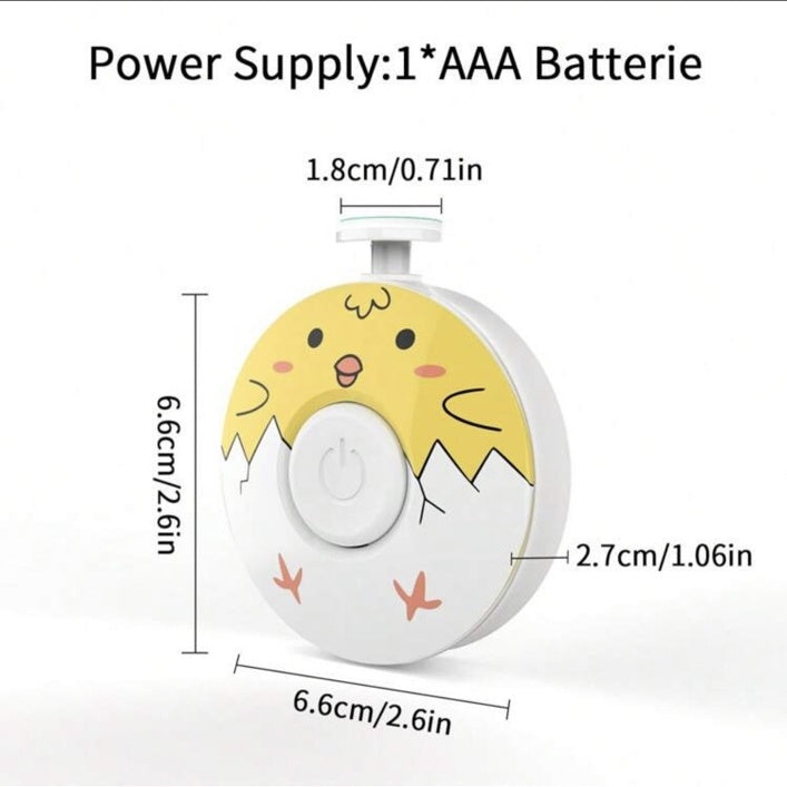 Little Smiles Electric Baby Nail Trimmer