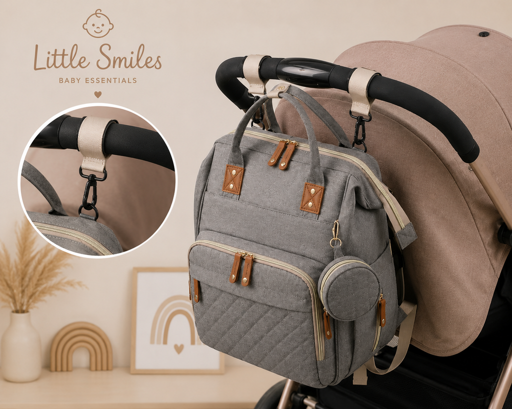 Little Smiles Multifunctional Baby Diaper Backpack
