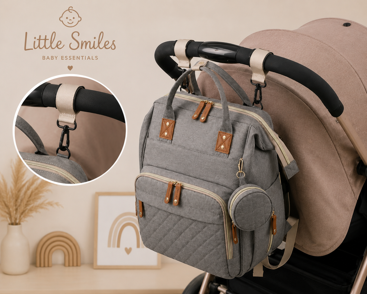 Little Smiles Multifunctional Baby Diaper Backpack