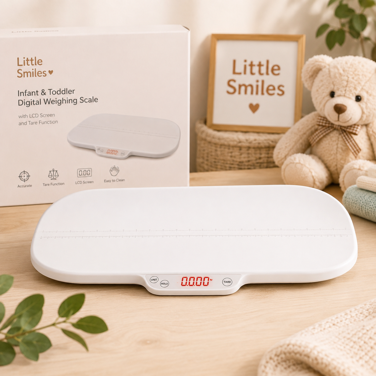 Little Smiles Infant & Toddler Digital Weighing Scale
