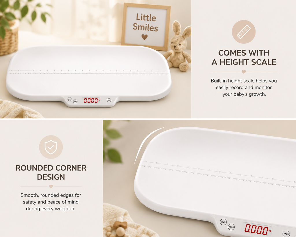 Little Smiles Infant & Toddler Digital Weighing Scale