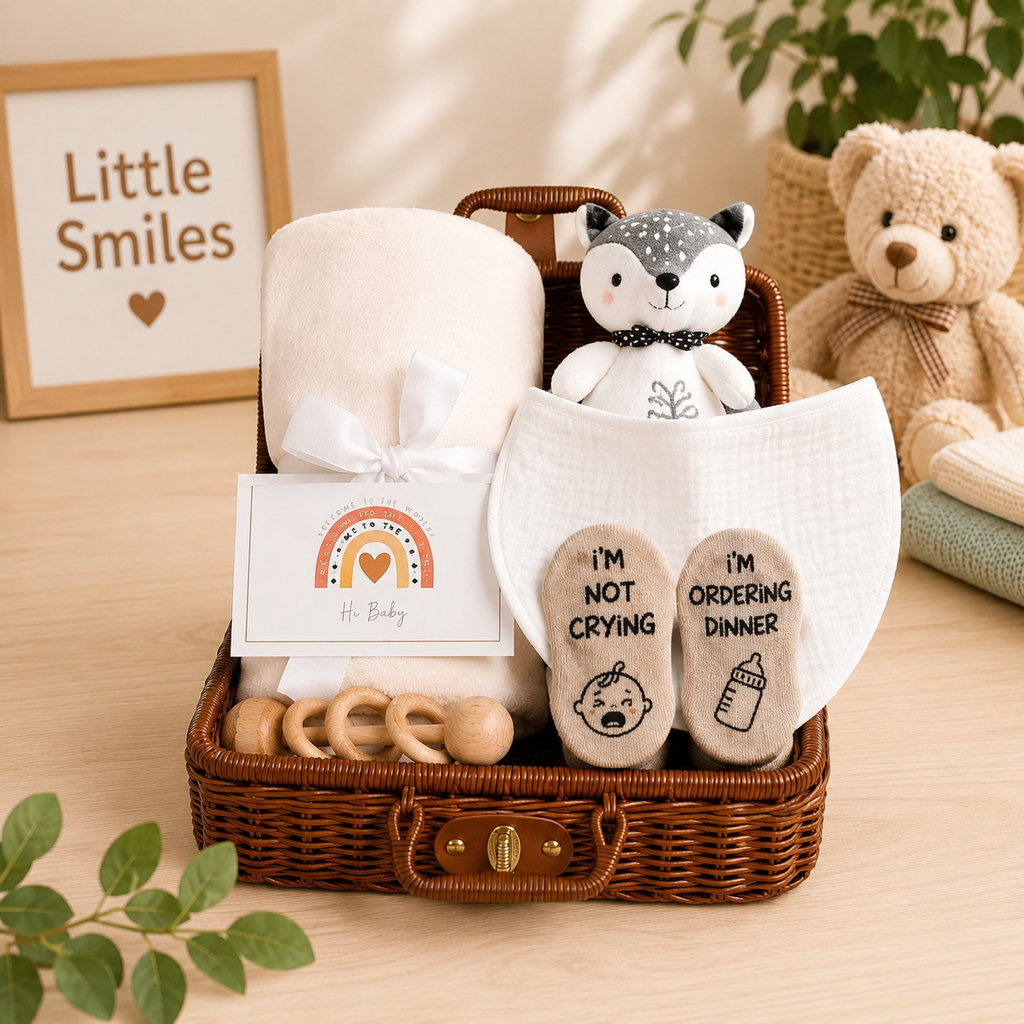 Little Smiles Baby Gift Hamper – Newborn Gift Set