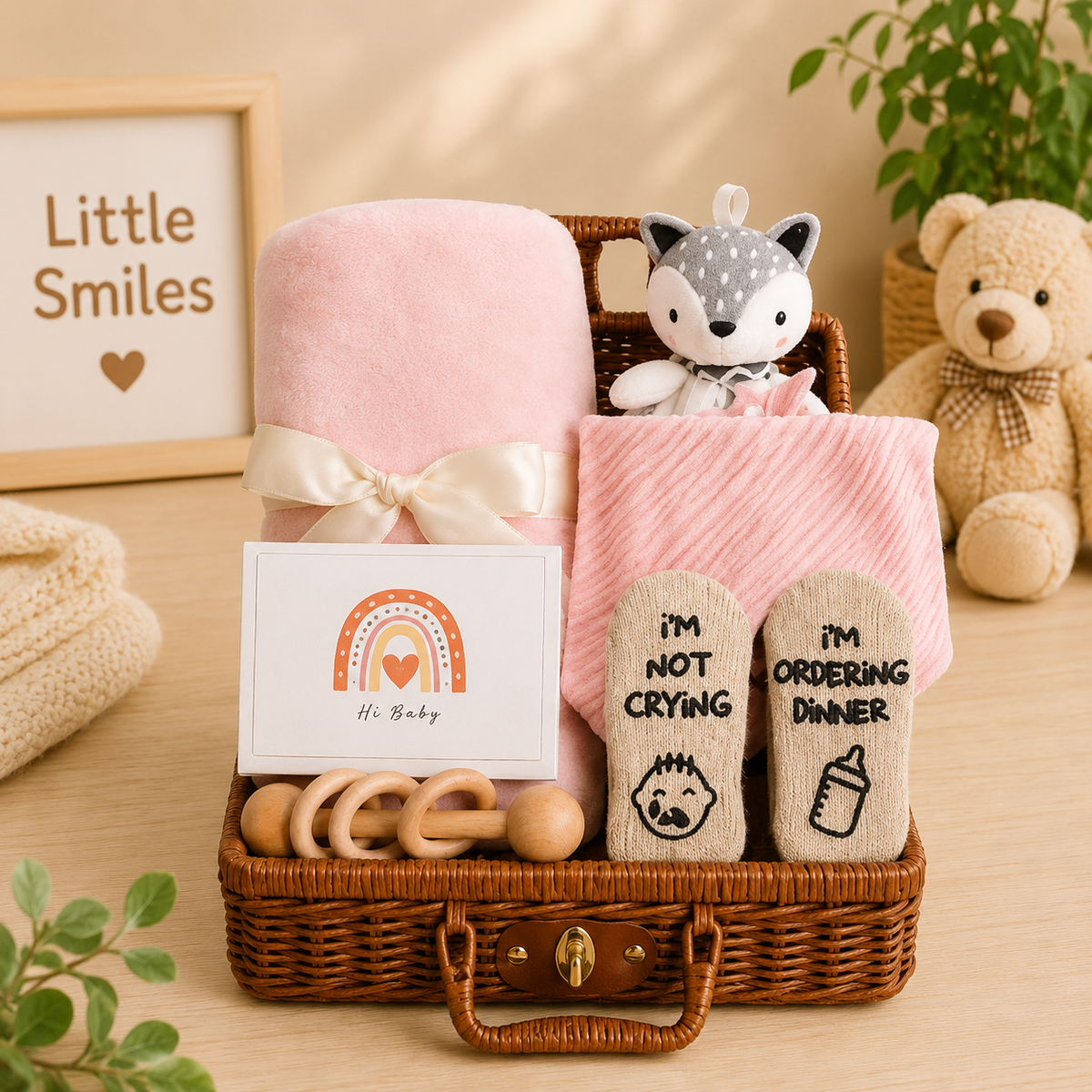 Little Smiles Baby Gift Hamper – Newborn Gift Set